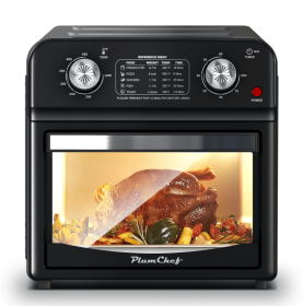 W1002P292365   12.5 Quotation 7-in-1 Convection Oven, 1500W,5 preset menus, pizza, baking, roasting, grilling, toasting, dehydration, defrosting