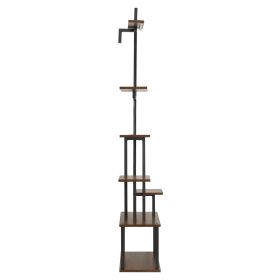 Plant Stand Indoor with Grow Lights, 65.5 in Tall 7-Tiered Lighted Plant Shelf, 2 Pack Metal Corner Plants Holder, 3 Timer & 10 Brightness